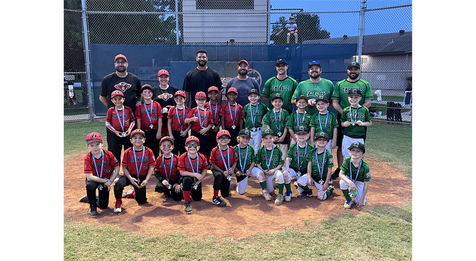 2024 AA tournament Champions Redwings & AA Finalist Emeralds 